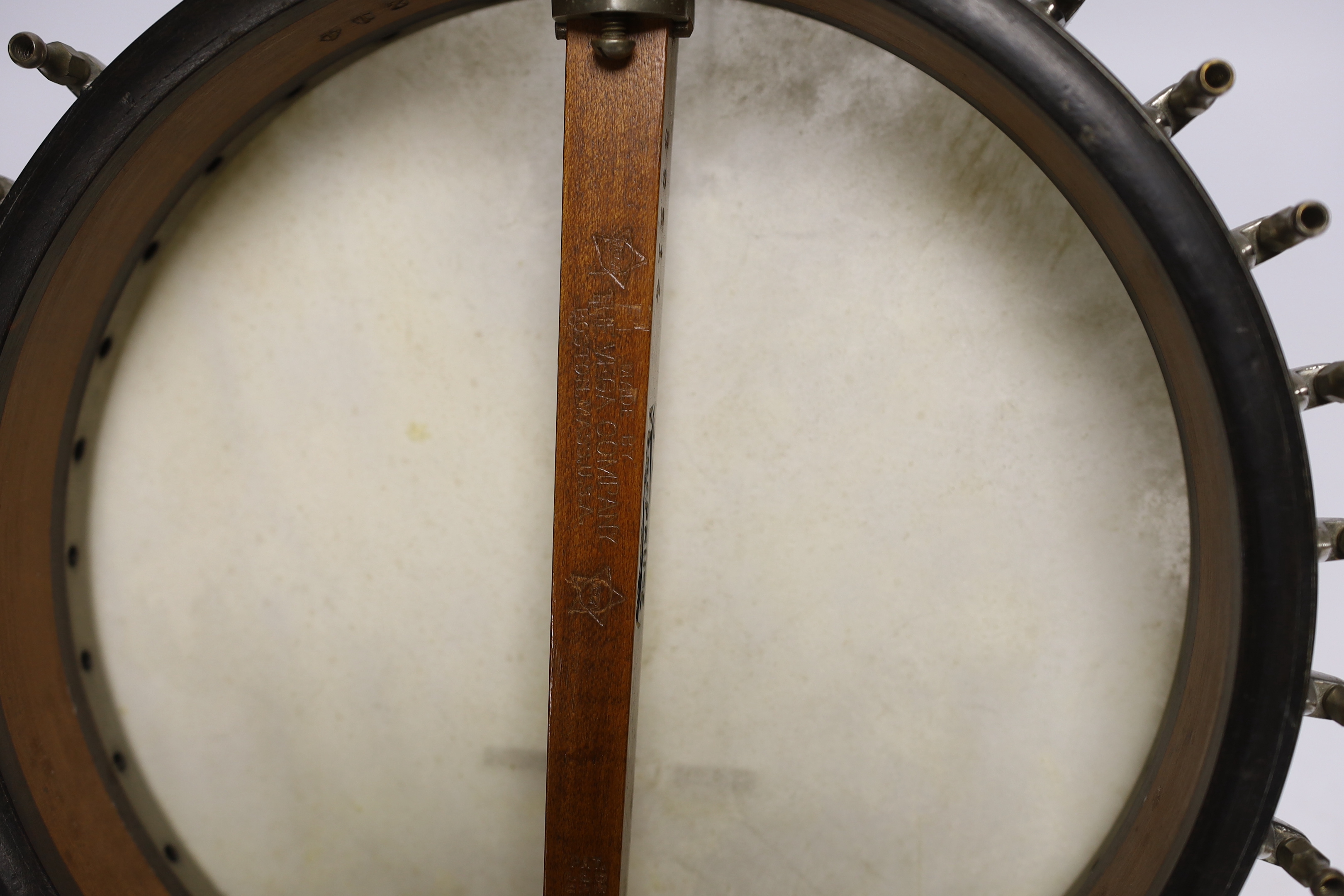 A Vega Tenor banjo, serial no.39214, overall length 84cm